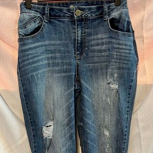 Cropped Denim Jeans